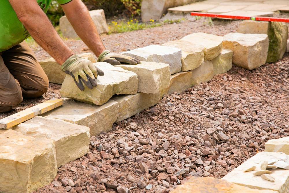 Aménagement extérieur près de Sermaises