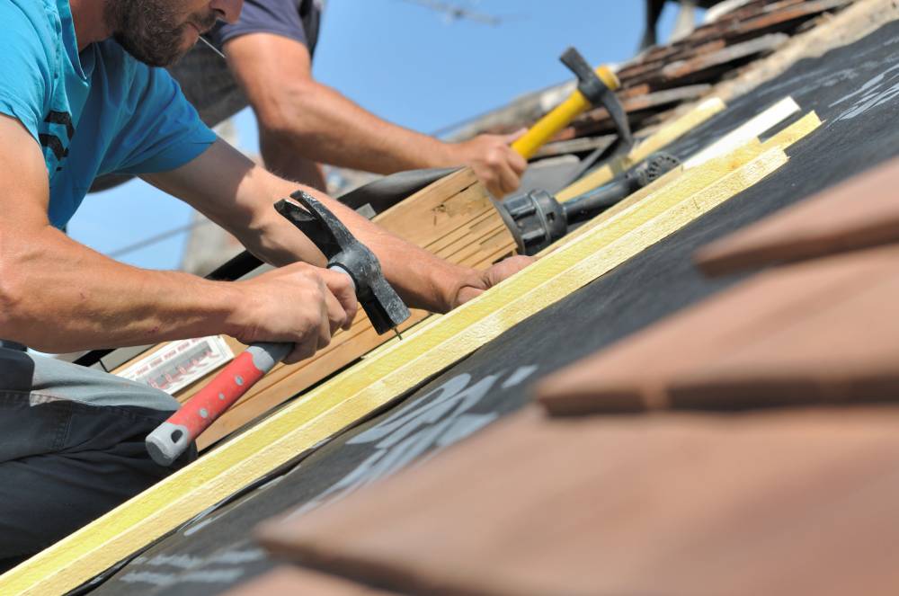 Rénovation toiture près de Sermaises