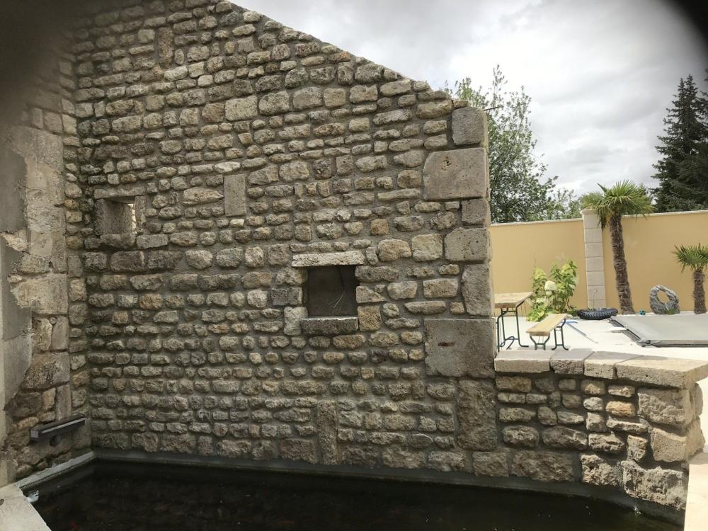 mur de pierre ancienne